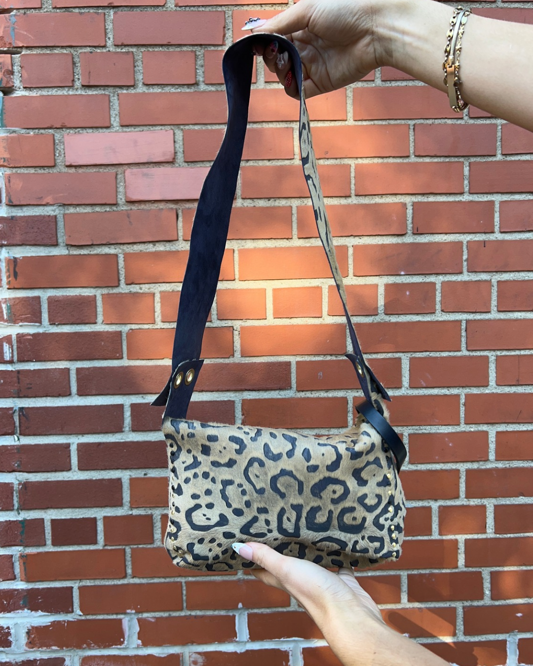 Leopard Medium Treasure Chest Bag