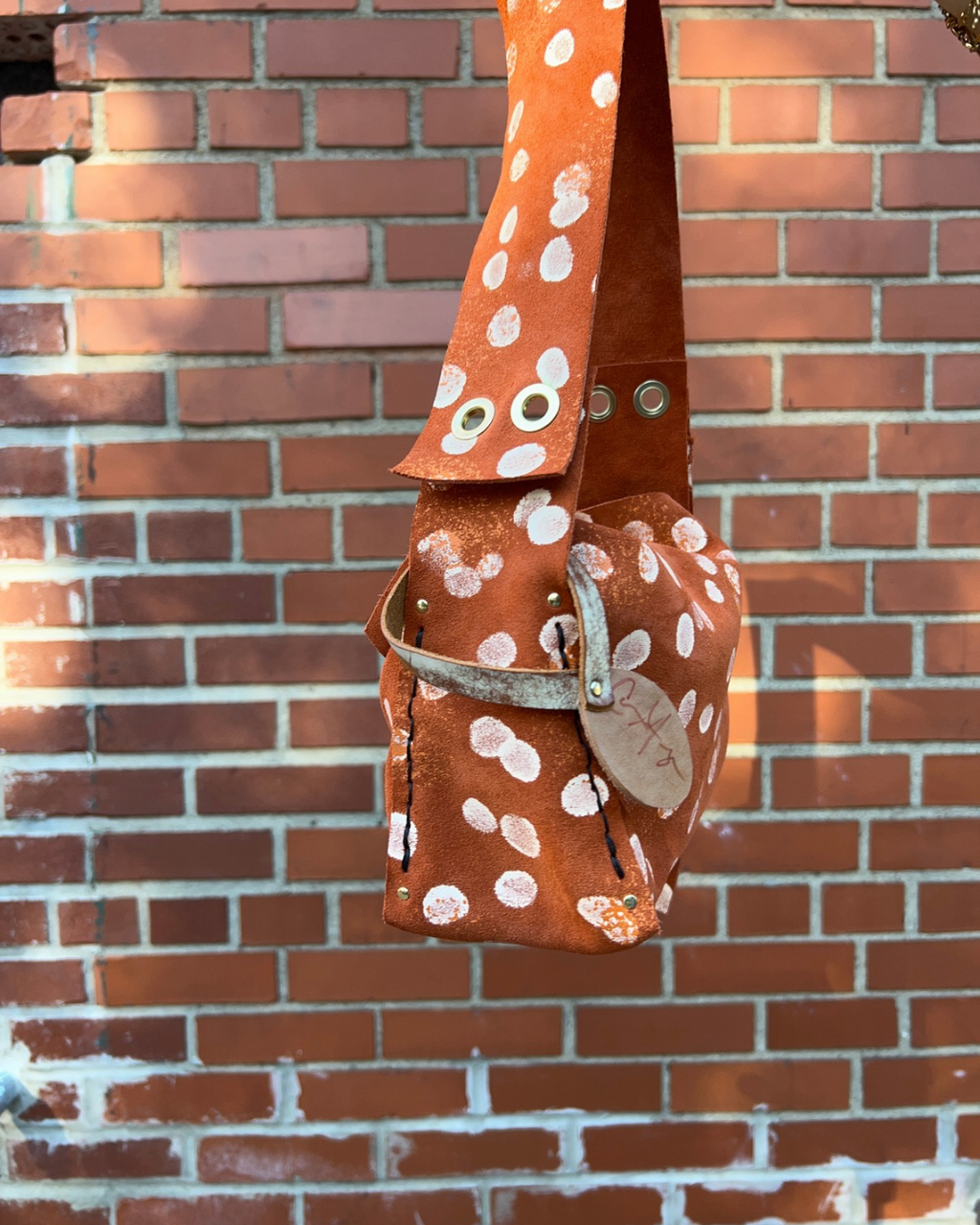 Polka Dot Medium Treasure Chest Bag